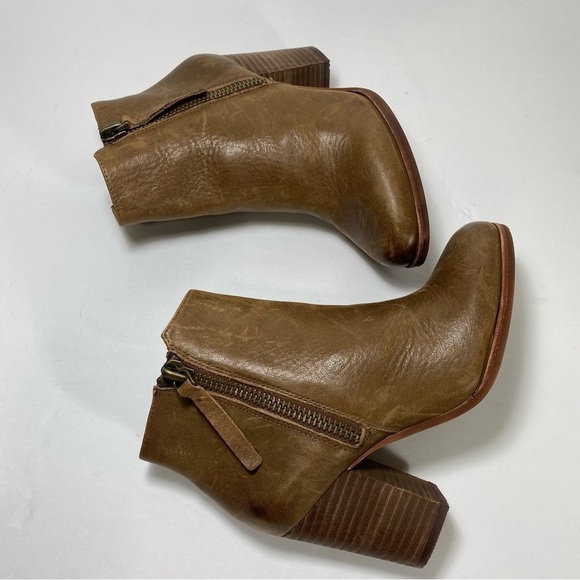 GIANNI Bini Leather Ankle Boots Size 6.5M - Picture 4 of 13